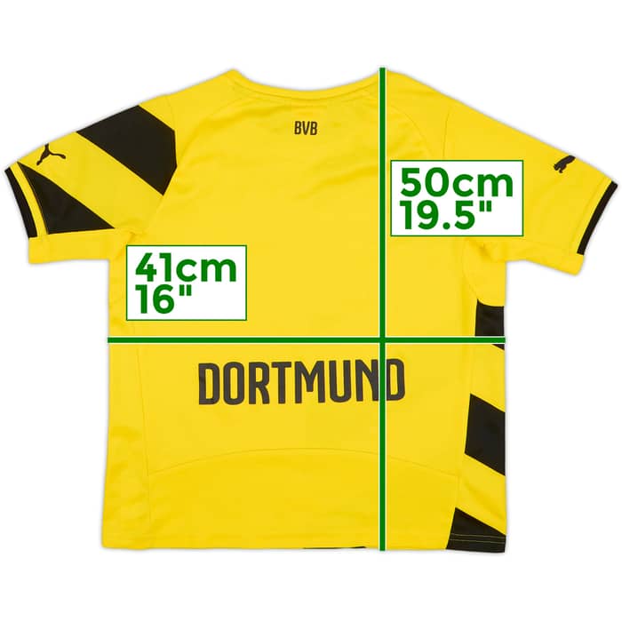2014-15 Borussia Dortmund Home Shirt - 6/10 - (M.Boys)