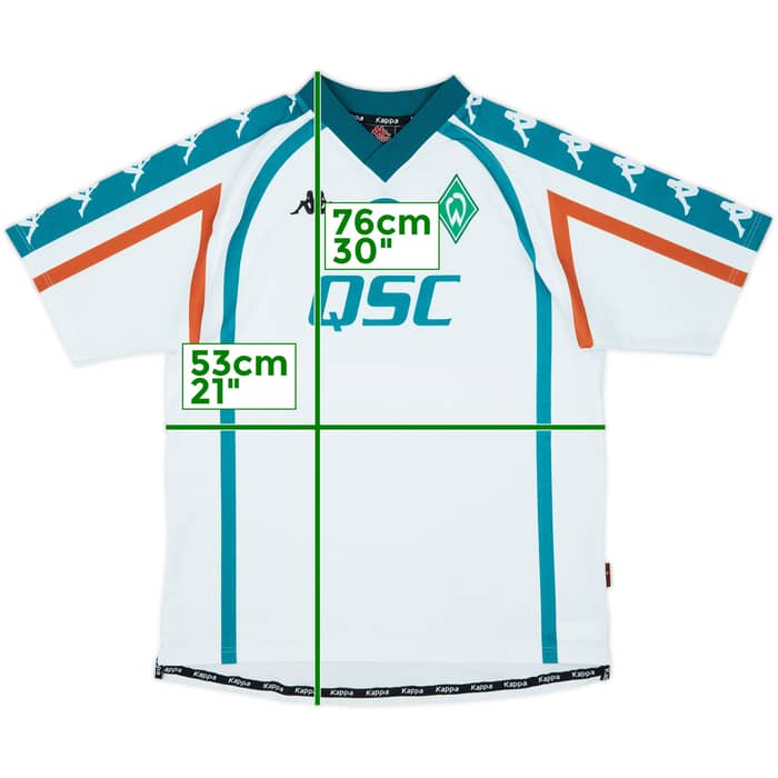 2000-01 Werder Bremen Away Shirt - 7/10 - (S)