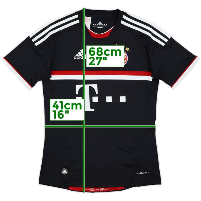 2011-12 Bayern Munich Third Shirt - 8/10 - (L.Boys)