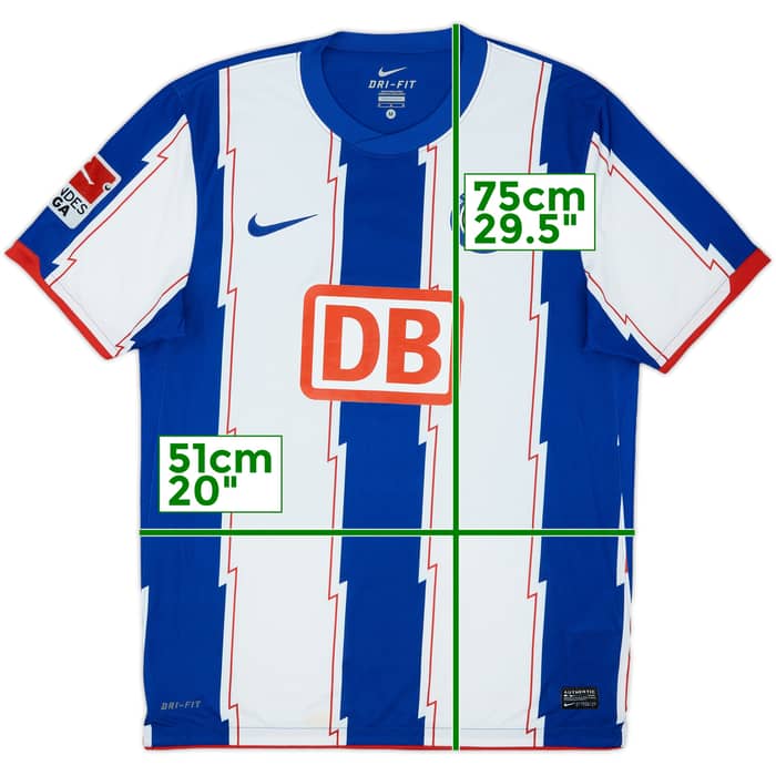 2010-11 Hertha Berlin Home Shirt Raffael #10 - 5/10 - (M)