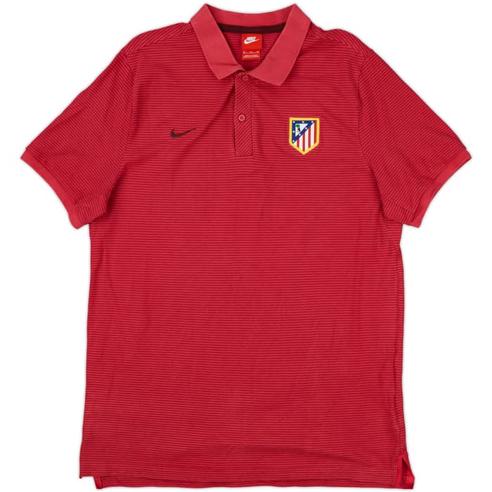 2016-17 Atletico Madrid Nike Polo Shirt - 8/10 - (XL)