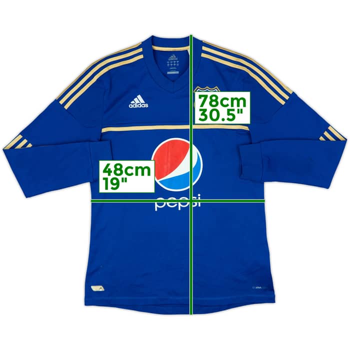 2010 Millonarios Home L/S Shirt - 6/10 - (M)