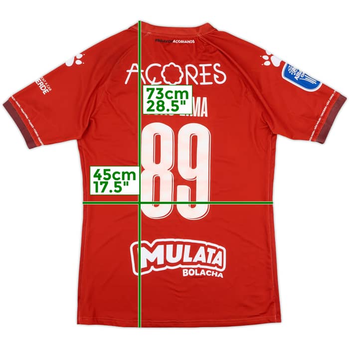 2022-23 Santa Clara Match Issue Taca da Liga Home Shirt Joao Lima #89