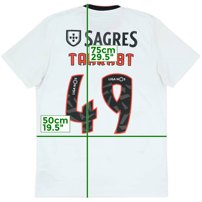 2018-19 Benfica Away Shirt Taarabt #49 - 8/10 - (M)