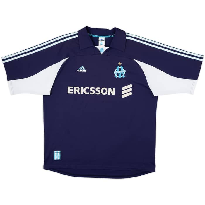 1999-00 Olympique Marseille Away Shirt Pires #7 - 6/10 - (XL)