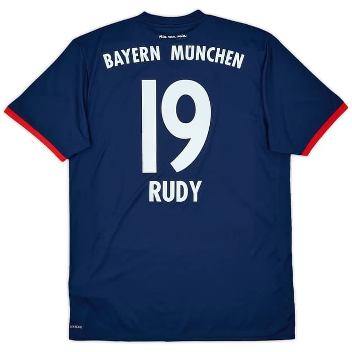 2017-18 Bayern Munich Away Shirt Rudy #19 - 9/10 - (L)