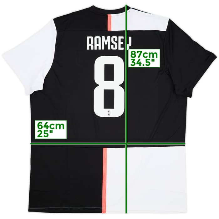 2019-20 Juventus Home Shirt Ramsey #8 (XXL)