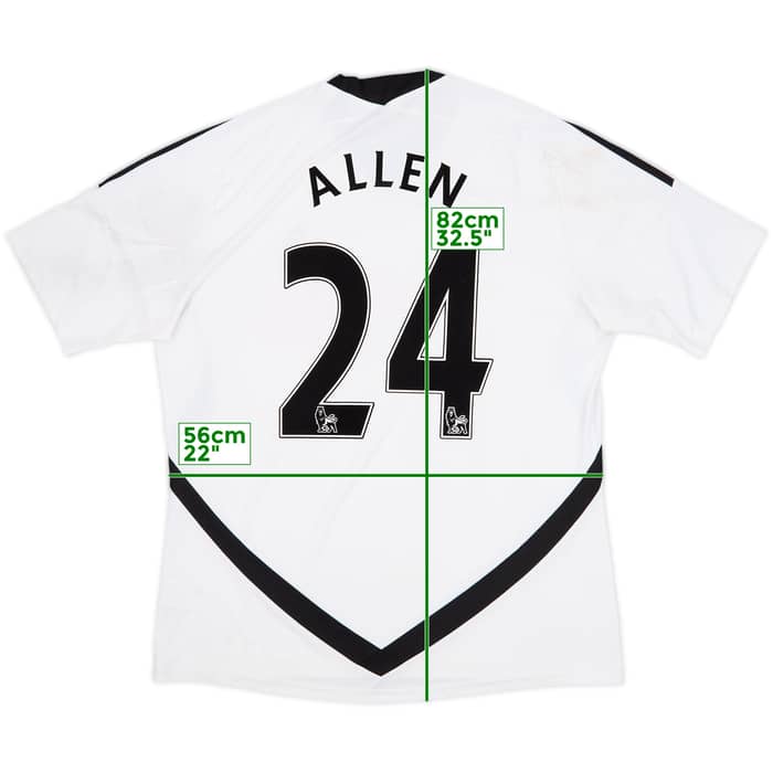 2011-12 Swansea Home Shirt Allen #24 - 6/10 - (XL)