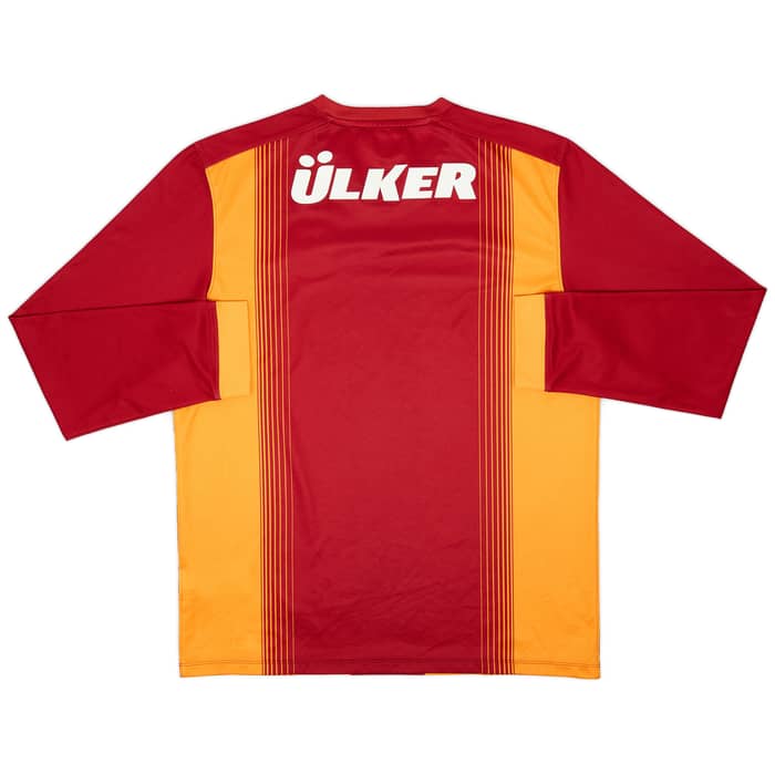 2014-15 Galatasaray Home L/S Shirt - 8/10 - (L)