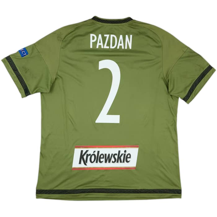 2015-17 Legia Warsaw Away Shirt Pazdan #2 - 5/10 - (XL)