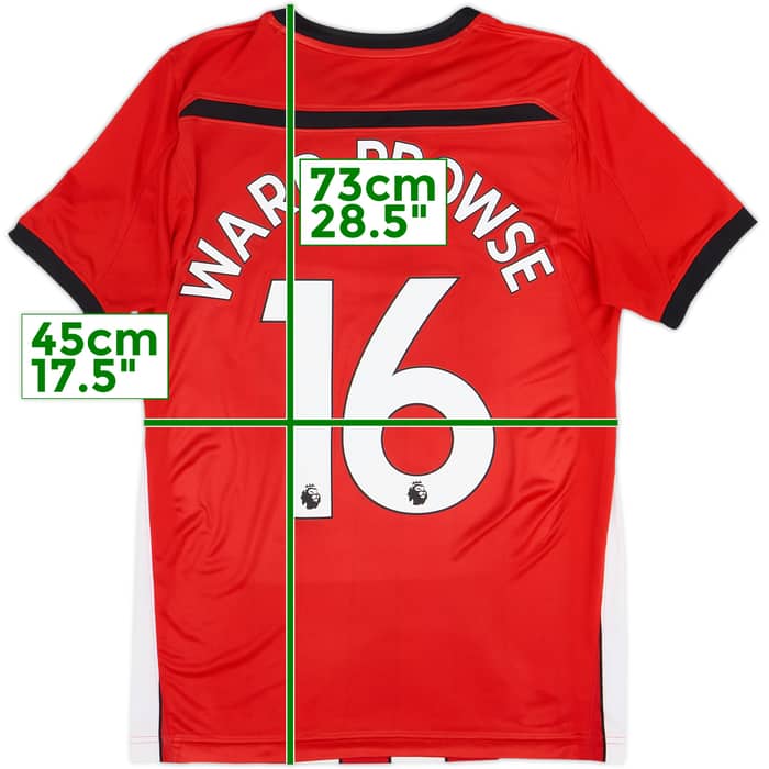 2018-19 Southampton Home Shirt Ward-Prowse #16 - 7/10 - (S)