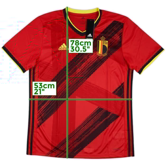 2020-21 Belgium Home Shirt (L)
