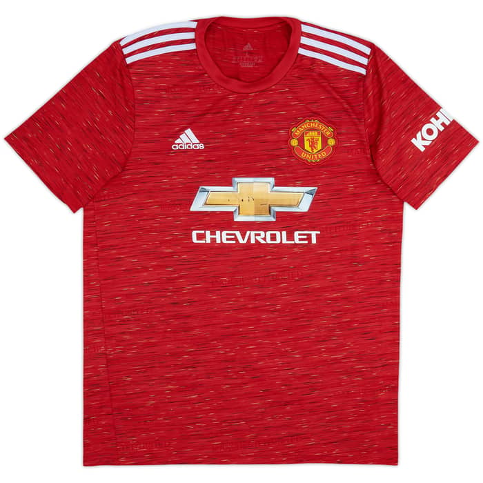 2020-21 Manchester United Home Shirt B.Fernandes #18 - 5/10 - (L)