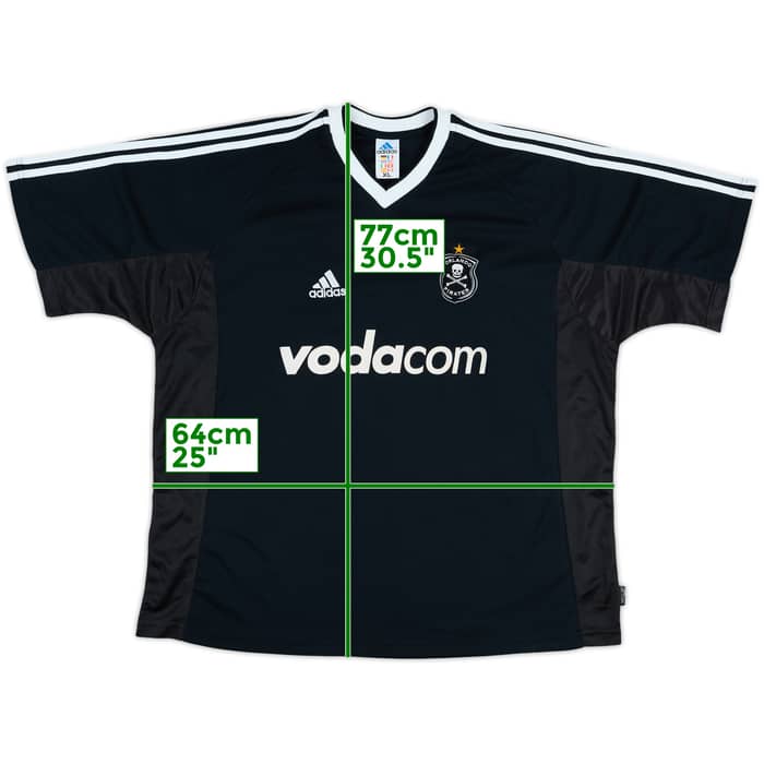 2003-04 Orlando Pirates Home Shirt - 8/10 - (XL)