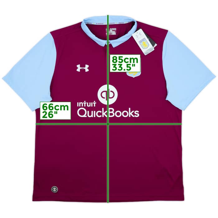 2016-17 Aston Villa Home Shirt (4XL)