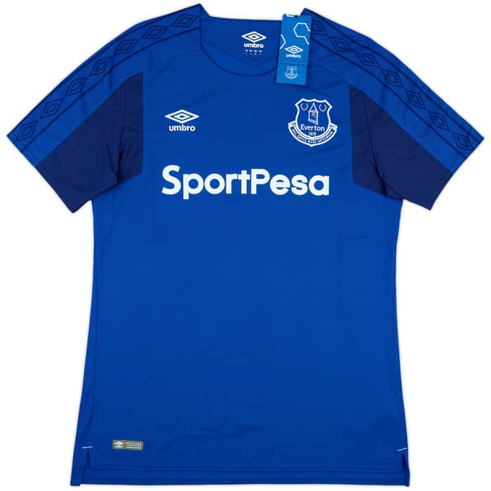 2017-18 Everton Home Shirt Baines #3 (L)