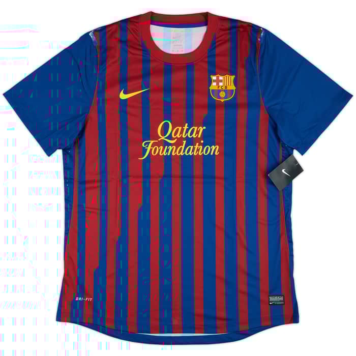 2011-12 Barcelona Player Issue Home Shirt (XL)