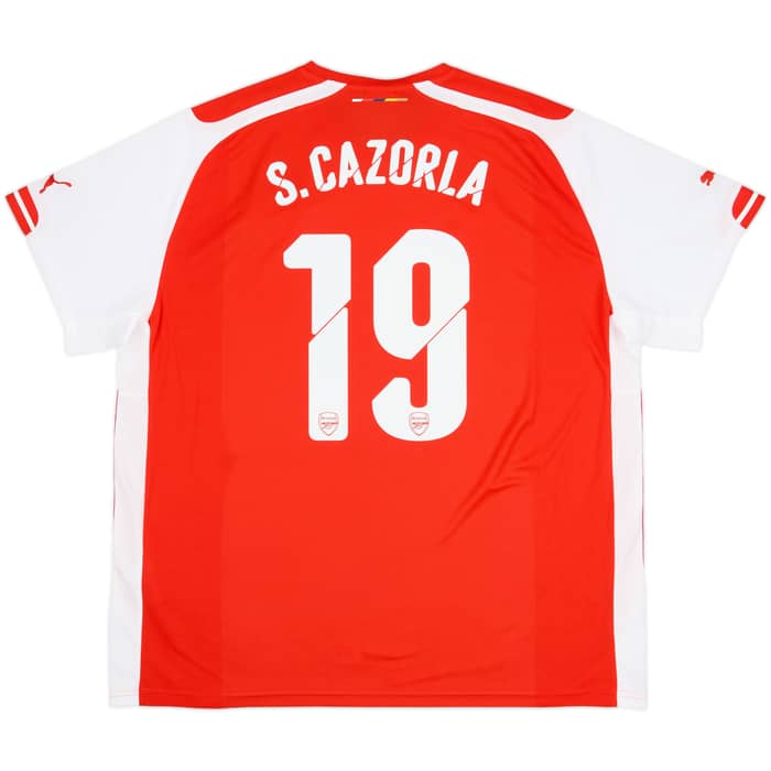 2014-15 Arsenal Home Shirt S.Cazorla #19 (3XL)