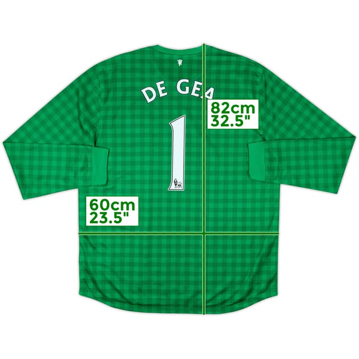 2012-13 Manchester United GK Shirt De Gea #1 (XL)
