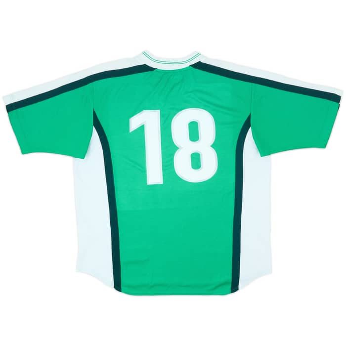 1998-00 Nigeria Home Shirt #18 - 8/10 - (L)