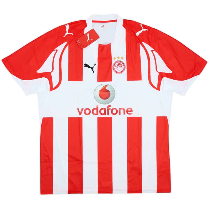 2007-08 Olympiacos Home Shirt (XL)