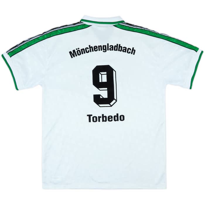 1998-99 Borussia Monchengladbach Home Shirt Torbedo #9 - 8/10 - (XL)