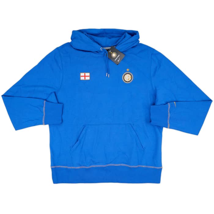 2011-12 Inter Milan Nike Hooded Sweat Top (XL)
