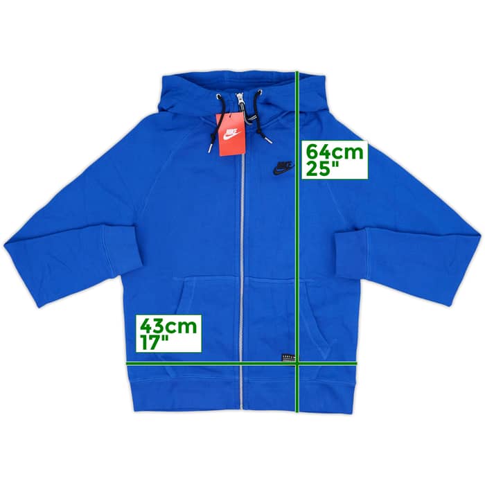 2013-14 Inter Milan Nike Hooded Zip Top (M)