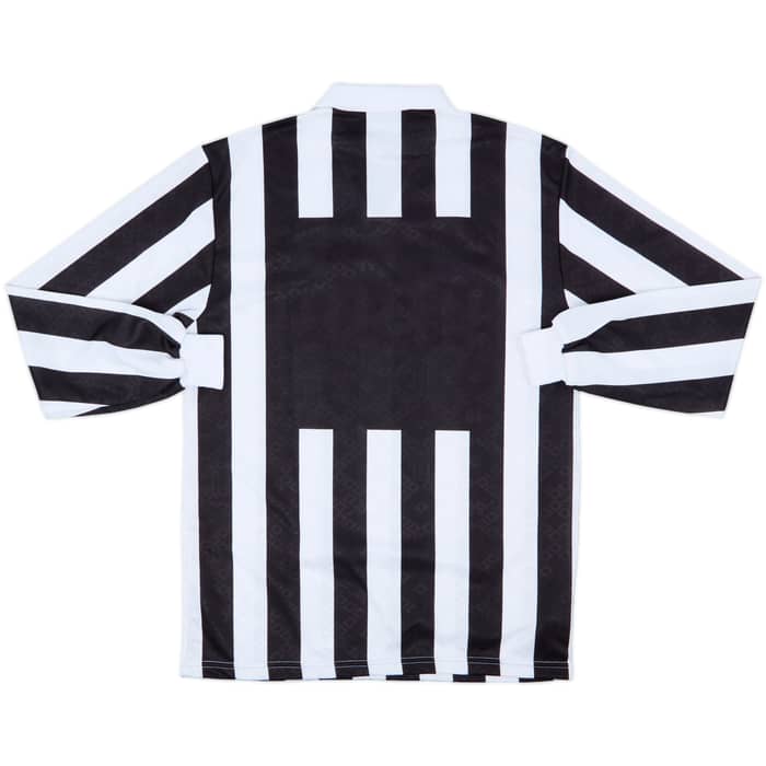 1991-92 Juventus Home L/S Shirt - 8/10 - (L)