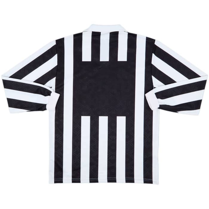 1991-92 Juventus Home L/S Shirt - 9/10 - (XL)
