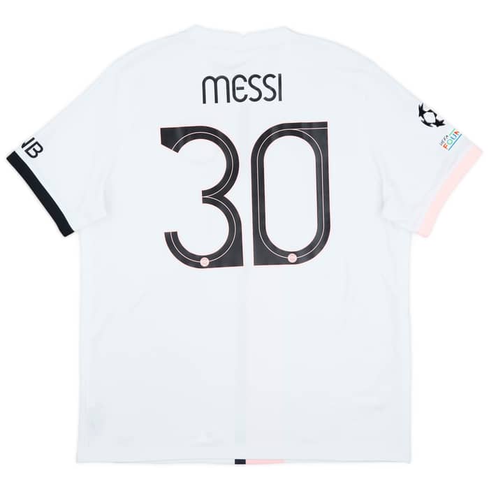 2021-22 Paris Saint-Germain Away Shirt Messi #30 - 8/10 - (XL)