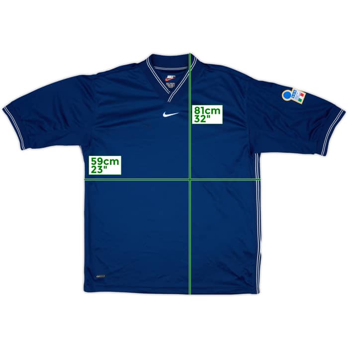 1997-98 Italy Nike Training Shirt - 9/10 - (XL)