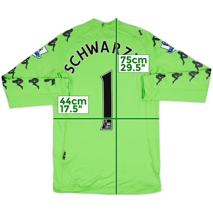 2012-13 Fulham GK Shirt Schwarzer #1 - 5/10 - (M)