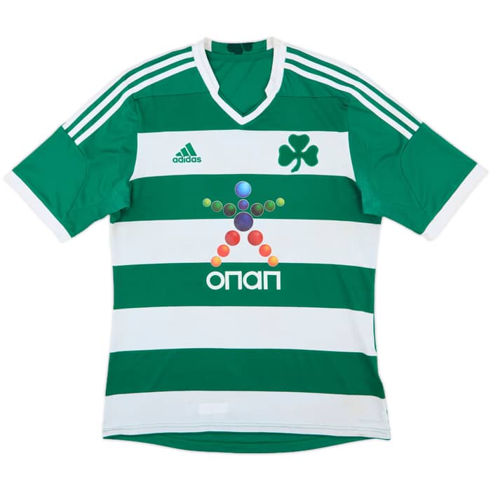 2013-14 Panathinaikos Home Shirt - 5/10 - (M)