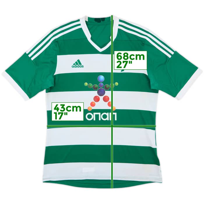 2013-14 Panathinaikos Home Shirt - 5/10 - (M)