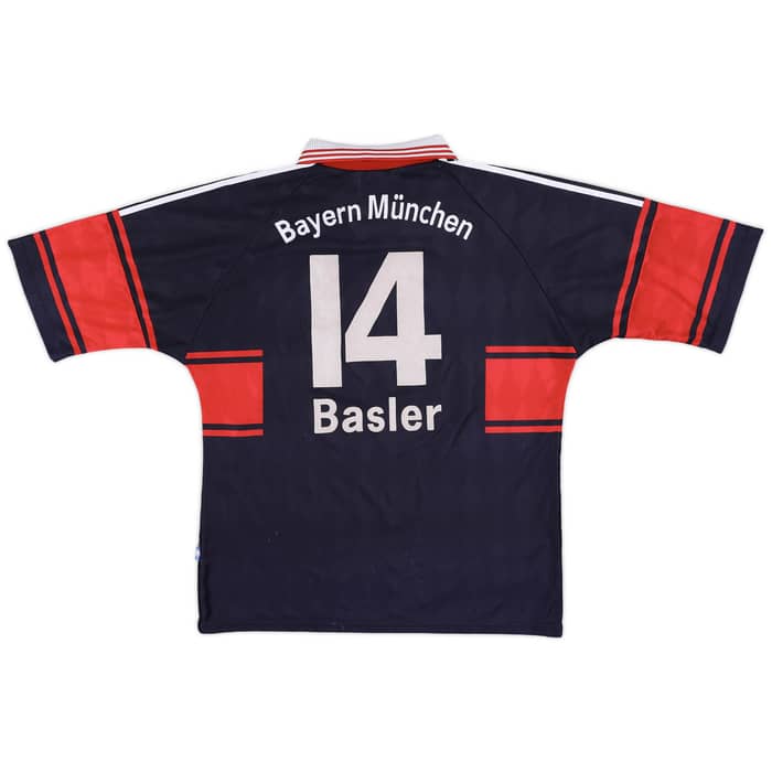 1997-99 Bayern Munich Home Shirt Basler #14 - 7/10 - (L)