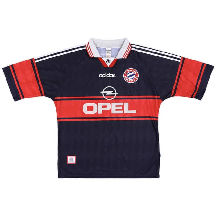 1997-99 Bayern Munich Home Shirt Basler #14 - 7/10 - (L)