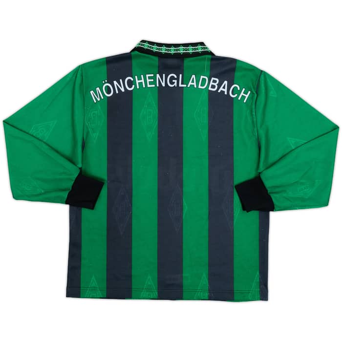 1995-96 Borussia Monchengladbach Away L/S Shirt - 9/10 - (XS)