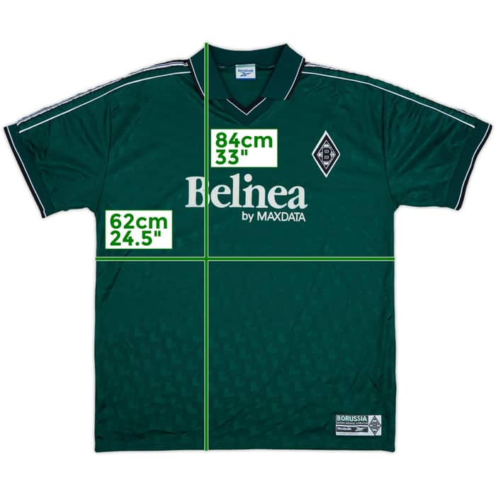 1998-99 Borussia Monchengladbach Away Shirt - 9/10 - (XXL)