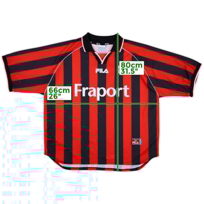 2001-03 Eintracht Frankfurt Home Shirt - 8/10 - (XL)