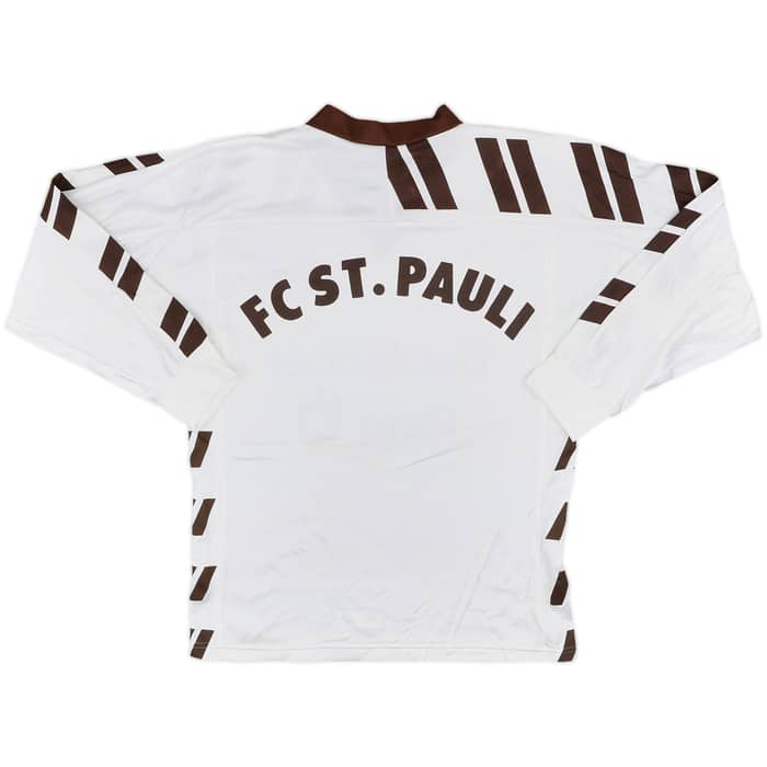 1992-93 St Pauli Home L/S Shirt - 8/10 - (XS)