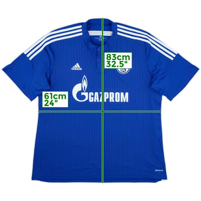 2014-16 Schalke Home Shirt - 10/10 - (XXL)