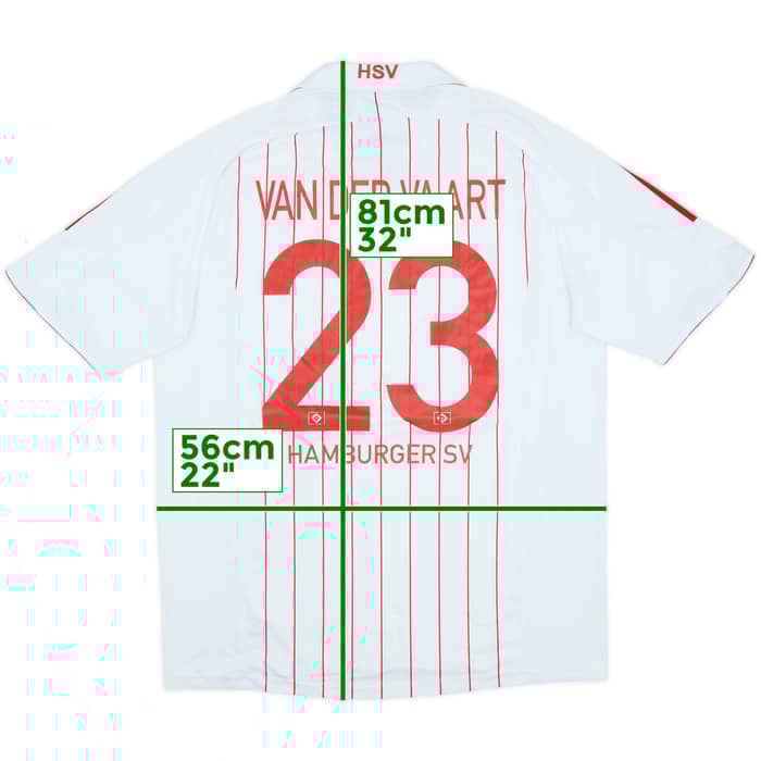 2007-08 Hamburg Home Shirt Van Der Vaart #23 - 4/10 - (L)