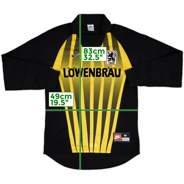 1997-99 1860 Munich GK Shirt #1 - 8/10 - (M)