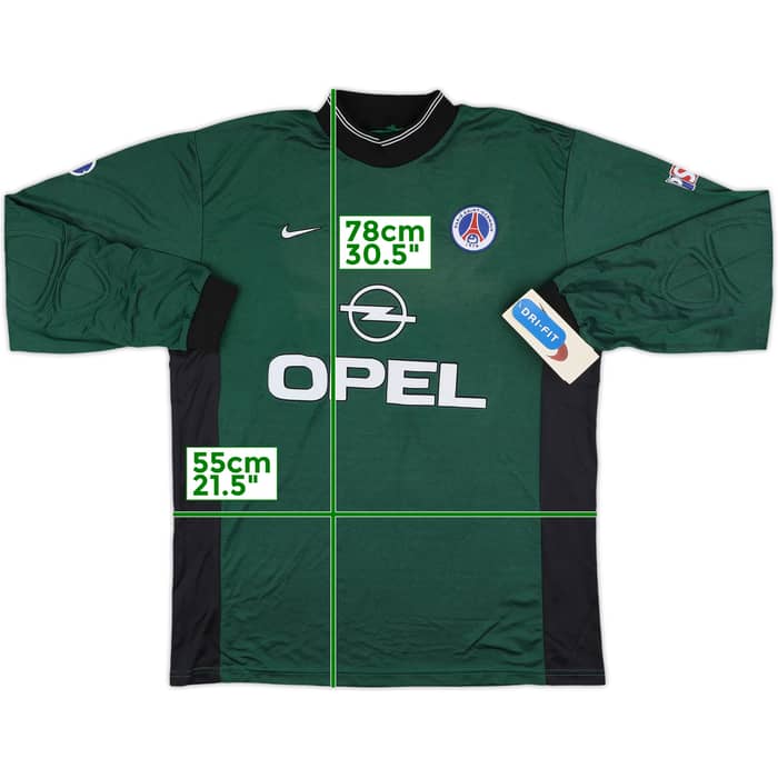 1999-00 Paris Saint-Germain Player Issue GK Shirt (L)