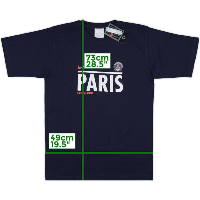 2004-05 Paris Saint-Germain Nike Graphic Tee (M)