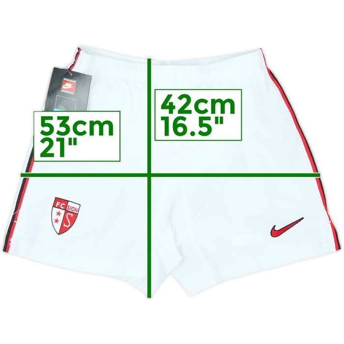 1998-00 FC Sion Player Issue Home Shorts (M)
