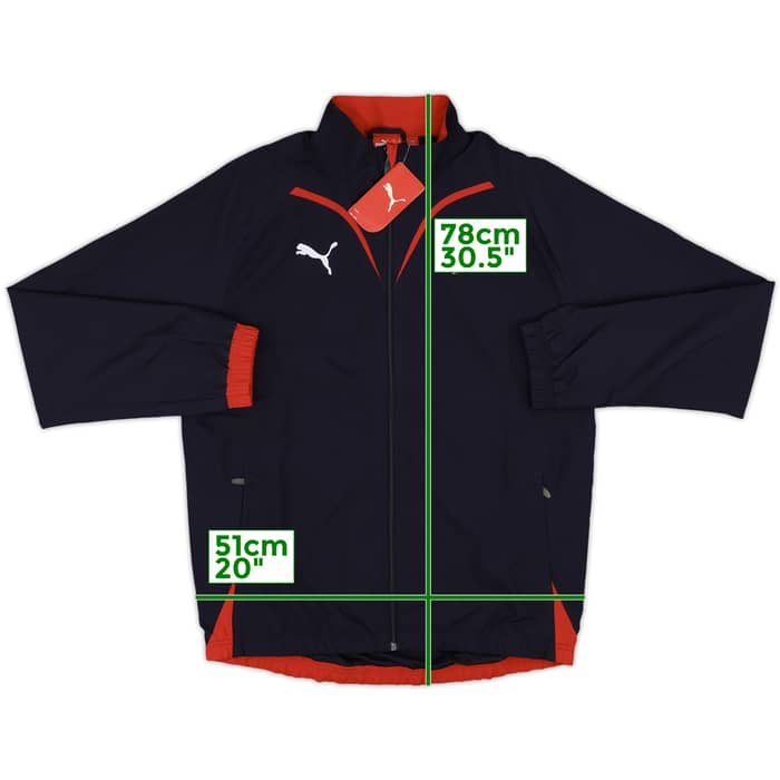 2007-08 AS Monaco Puma Track Jacket (M)