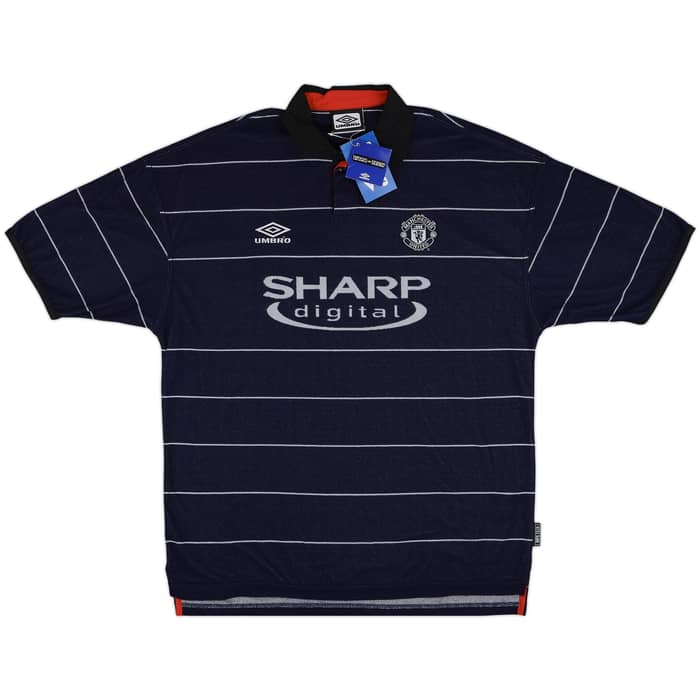 1999-00 Manchester United Away Shirt Keane #16 (XL)