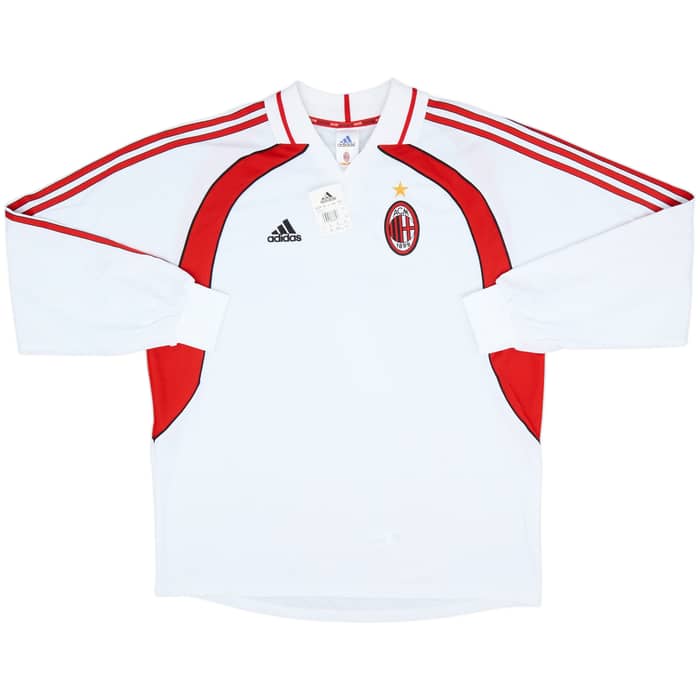2000-02 AC Milan Player Issue Away L/S Shirt Shevchenko #7 (XL)